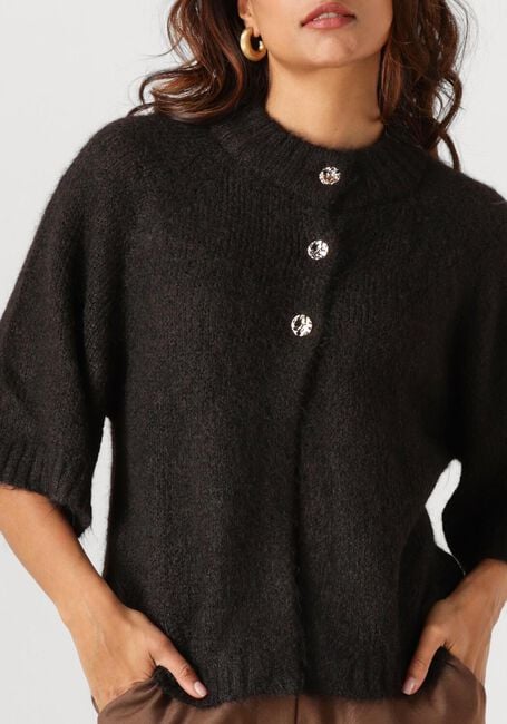 NEO NOIR Trui BENUTA FLUFFY KNIT CARDIGAN - large