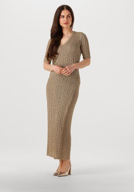 TWINSET MILANO Jupe maxi 251TT3192 en or - large