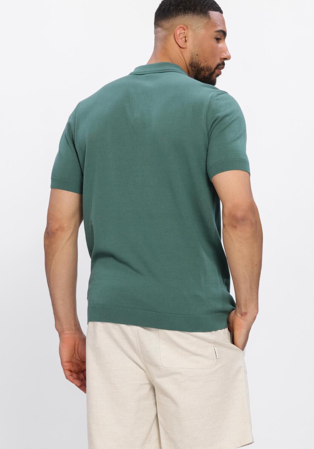 SAINT STEVE Polo JOACHIM en vert - large