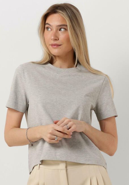 SELECTED FEMME T-shirt SLFESSENTIAL SS BOXY TEE Gris clair - large