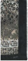 LIU JO Foulard FLOWER FOULARD en noir  - medium