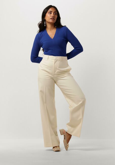 Creme VANILIA Pantalon STRAIGHT LEG TROUSERS - large