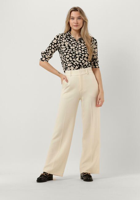Witte VANILIA Pantalon BARK TAILORED - large