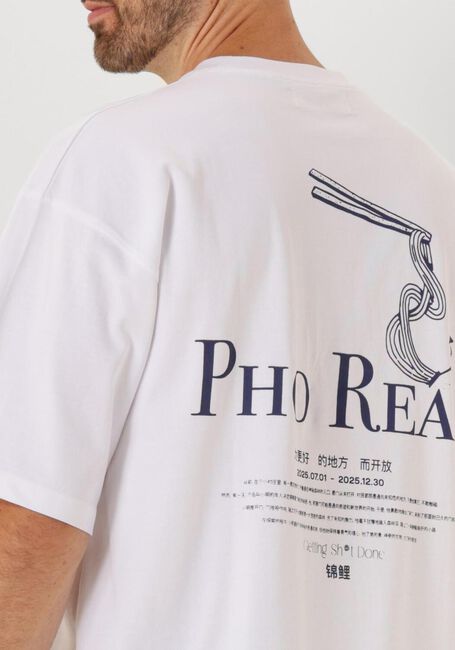 Witte WOODBIRD T-shirt WBBEAM PHO TEE - large