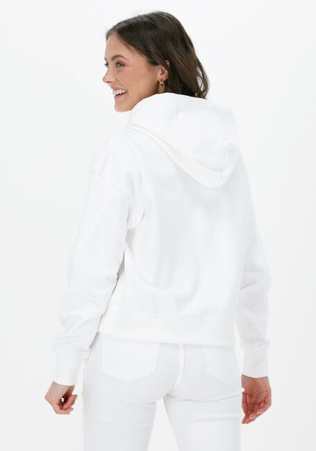 Witte CALVIN KLEIN Sweater STACKED LOGO HOODIE - large
