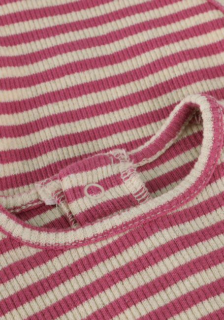 PLAY UP Grenouillères STRIPED RIB BODY en rose - large