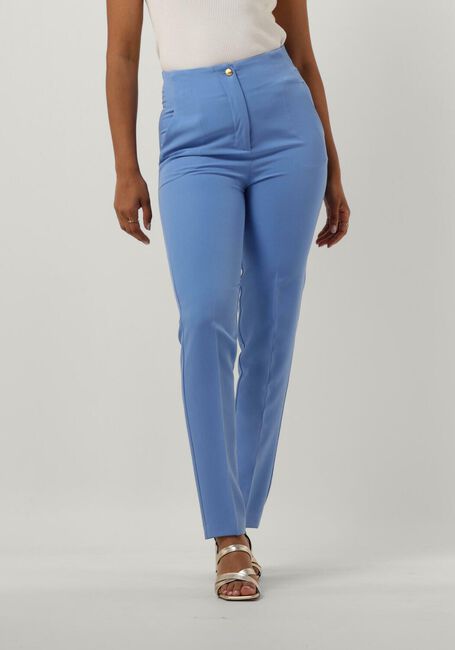 ACCESS Pantalon HIGH-WAIST PANTS WITH SEAM DETAIL Bleu clair - large