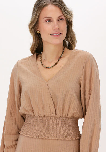 ANOTHER LABEL FADED SAND Blouses en camel - large