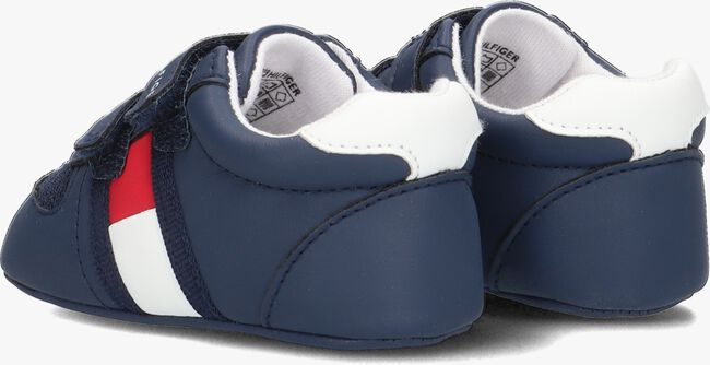 TOMMY HILFIGER VELCRO SHOE Chaussures bébé en bleu - large