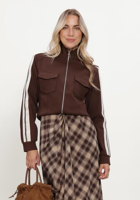 AIMEE THE LABEL Jack HUNGARYW6 JACKET en marron - large