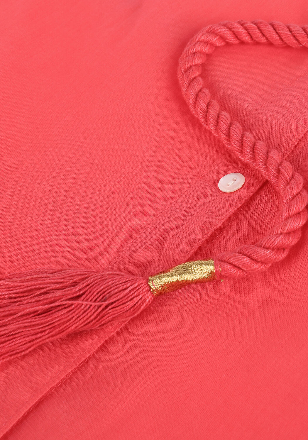 Roze ANTIK BATIK Midi jurk OGGY LONGDRESS - large