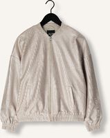 Zilveren ALIX THE LABEL Jack LADIES WOVEN FOIL JACKET Zilveren ALIX THE LABEL Jack LADIES WOVEN FOIL JACKET - medium