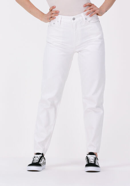 Witte CALVIN KLEIN Mom jeans MOM JEAN - large