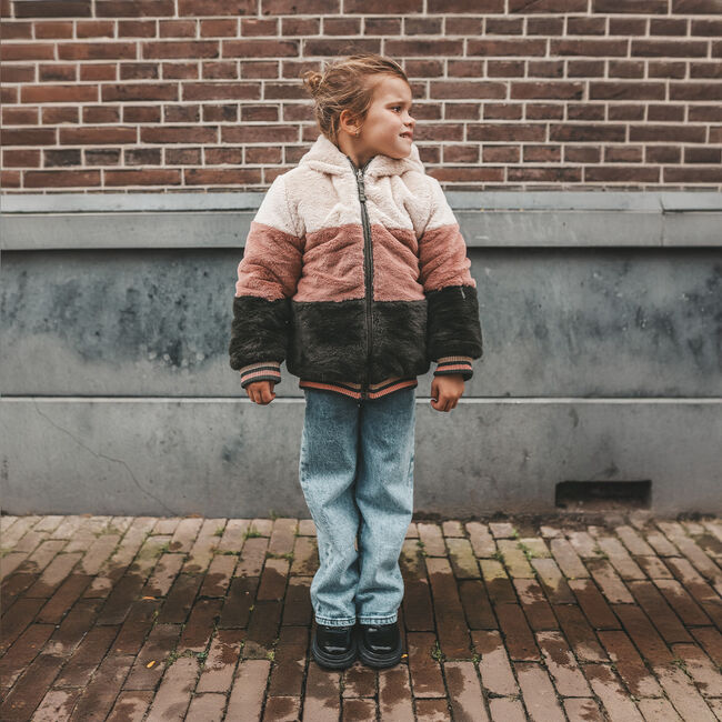 Multi YOUR WISHES Faux fur jas OTILA REVERSIBLE JACKET Multi YOUR WISHES Faux fur jas OTILA REVERSIBLE JACKET - large