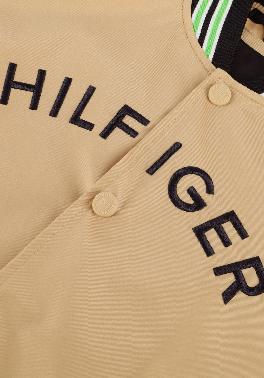 TOMMY HILFIGER Jack HILFIGER ARCHED BOMBER en beige - large