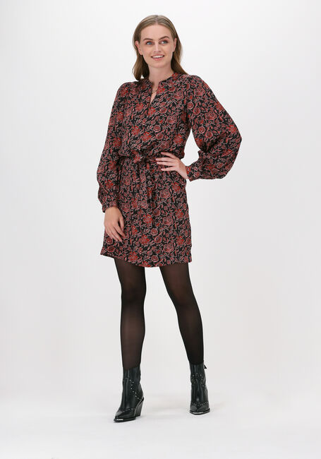 SCOTCH & SODA Mini robe PRINTED MINI DRESS WITH WAIST en rouge - large