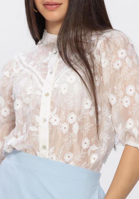 Gebroken wit AIMEE THE LABEL  CANNA BLOUSE - large