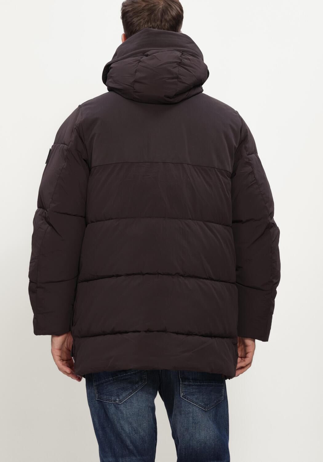 Bruine BUTCHER OF BLUE Jassen BARRETT PUFFER JACKET - large