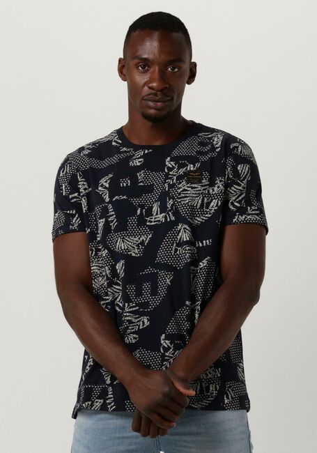 Donkerblauwe PME LEGEND T-shirt SHORT SLEEVE R-NECK PLAY JERSEY - large