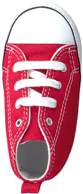 Converse Chaussures Bebe First Star En Rouge Omoda