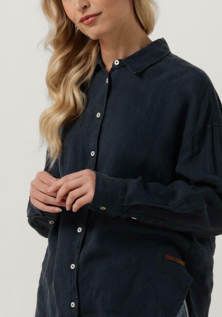 MOSCOW 94A-05-BUTTO Blouses Bleu foncé - large