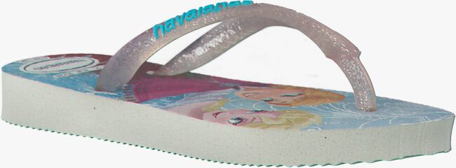 white HAVAIANAS shoe KIDS SLIM PRINCESS  - large