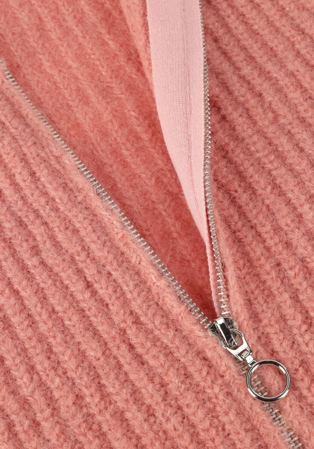 EDITED Gilet RANI BOMBER CARDIGAN en rose - large