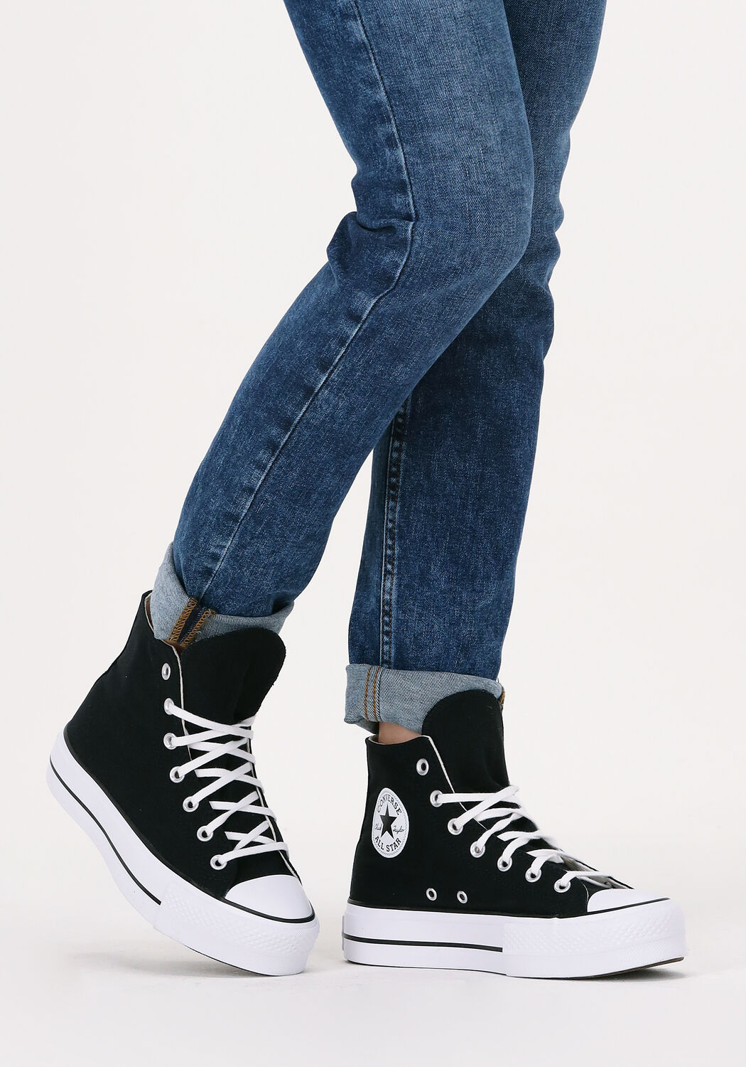 Zwarte hoge converse online