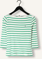 Groene TOMMY HILFIGER Tops & T-shirts NEW CODY SLIM BOAT-NK 3/4 SLEEVE Groene TOMMY HILFIGER Tops & T-shirts NEW CODY SLIM BOAT-NK 3/4 SLEEVE - medium