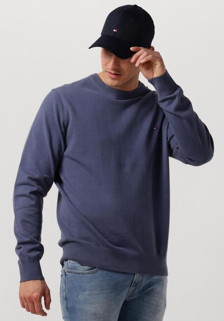 TOMMY HILFIGER Chandail 1985 CREW NECK SWEATER en violet - large