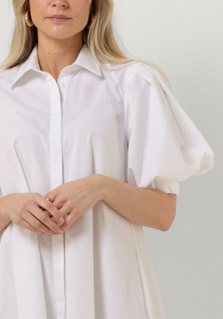 EST'SEVEN Mini robe EST’POPLIN DRESS VIN en blanc - large