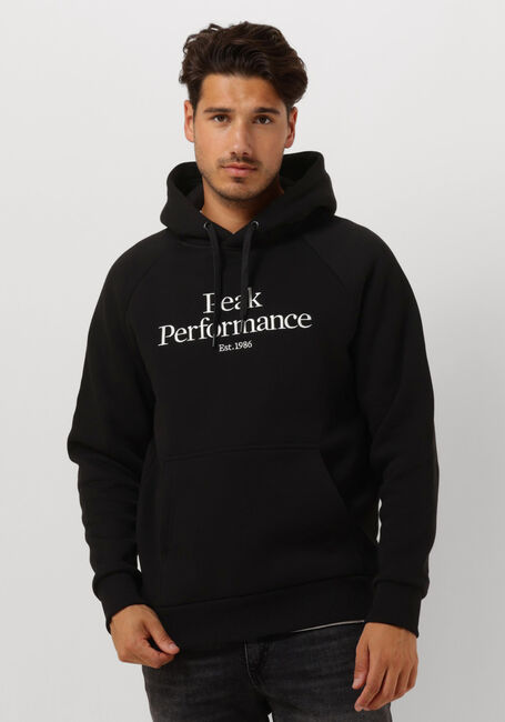 PEAK PERFORMANCE Chandail M ORIGINAL HOOD en noir - large
