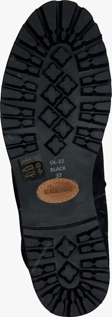 BLACKSTONE Bottines à lacets OL22 en noir - large