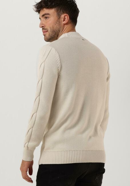 PUREWHITE Pull MOCKNECK KNIT WITH CABLE DETAILS Blanc - large