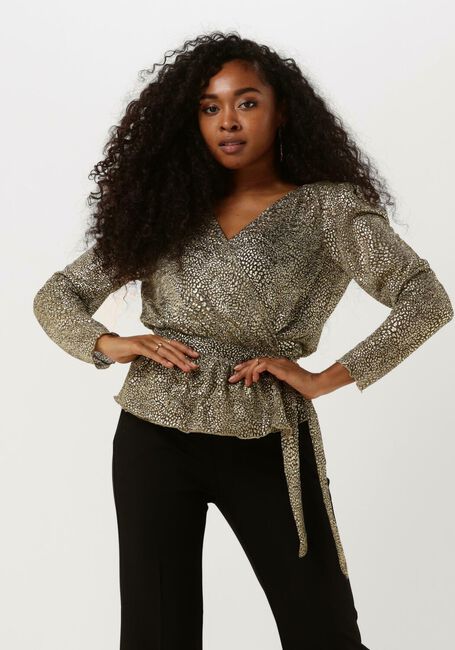 Zwarte MINUS  MOLLIE WRAP BLOUSE 3 - large