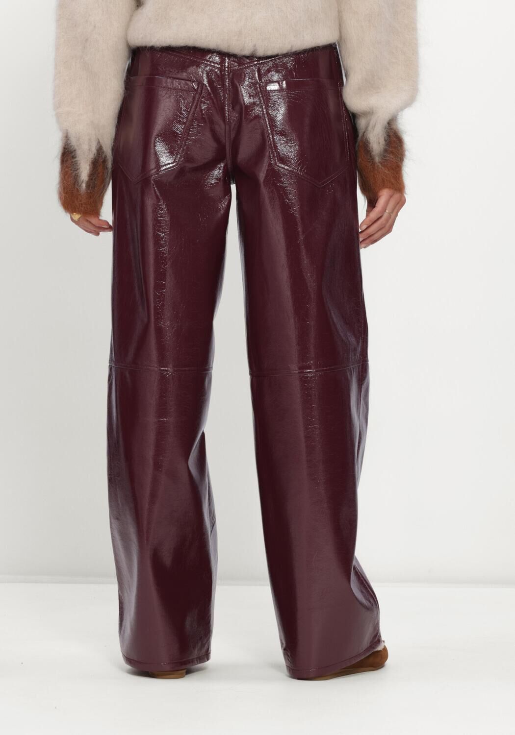 Bordeaux BEAUMONT Wijde broek DIDO PANTS - large