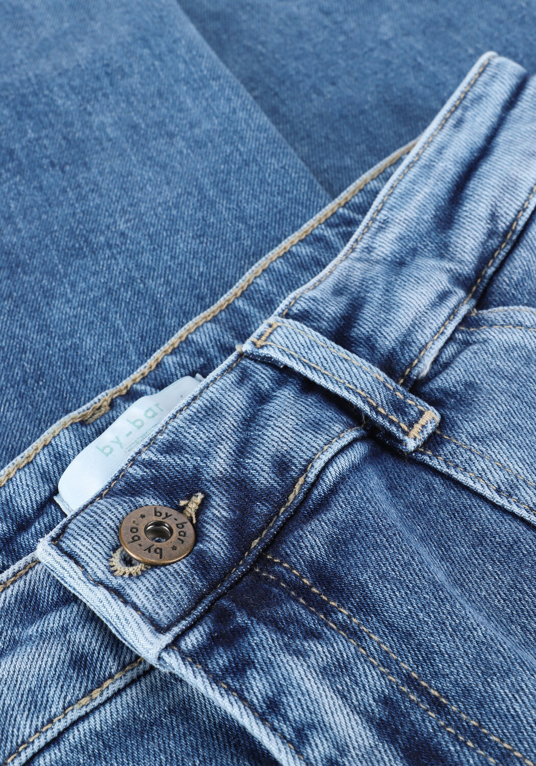 Blauwe BY-BAR Mom jeans SMILEY PANT NRX - large