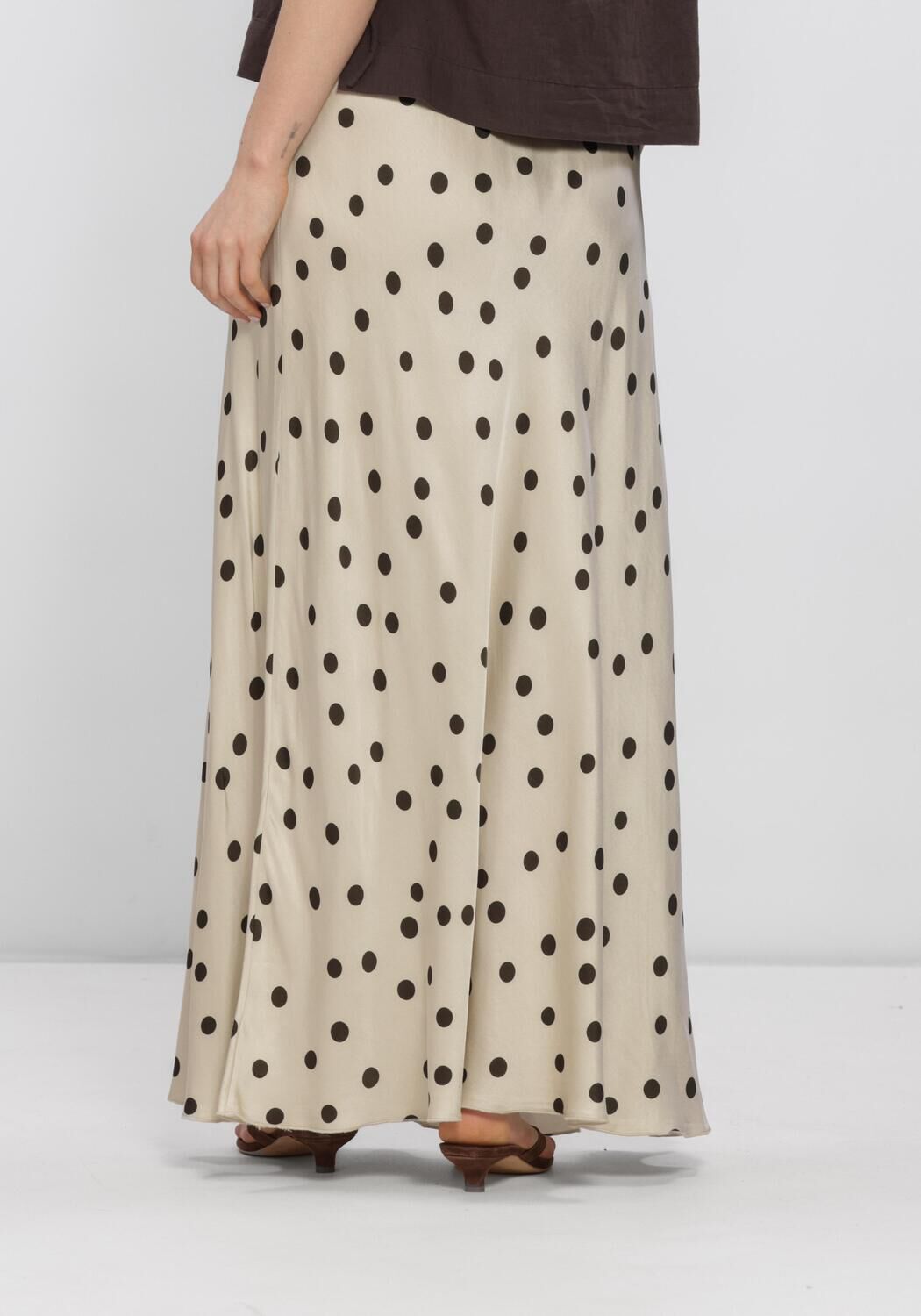 Zand MSCH COPENHAGEN Midirok MSCHCLARETTE IRIDA SKIRT AOP - large