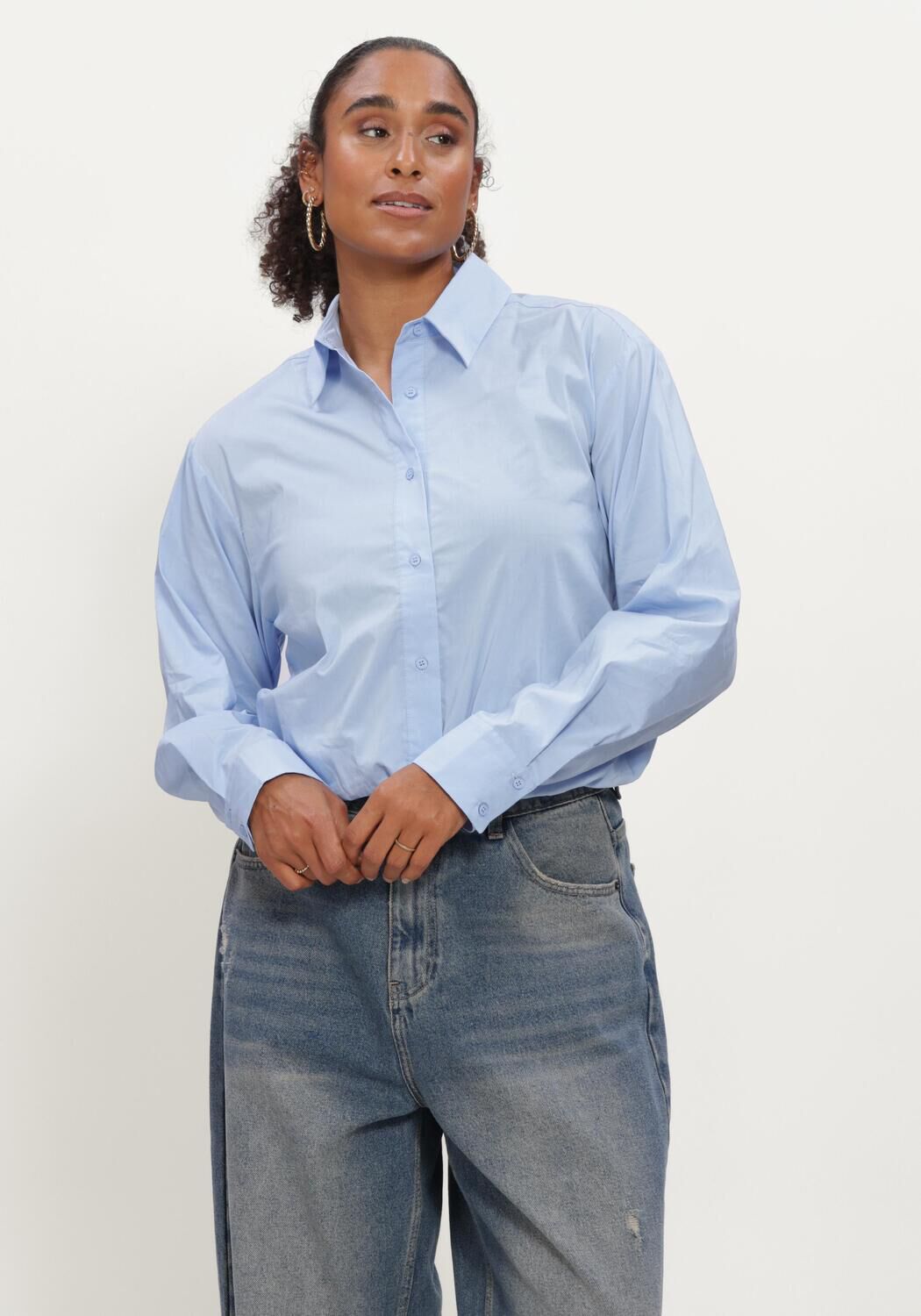 NOTRE-V NV-IOLA Blouses Bleu clair - large
