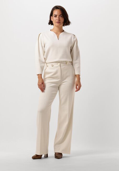 CAROLINE BISS Pantalon 4585 &Eacute;cru - large
