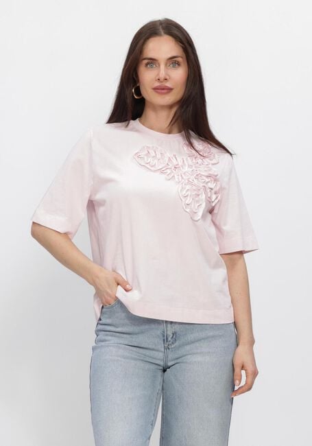 Roze Y.A.S. T-shirt YASVISELY SS TEE - large