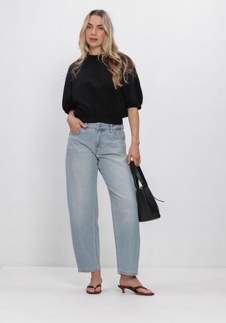 ANOTHER LABEL ALAMICE T-SHIRT S/S Blouses en noir - large