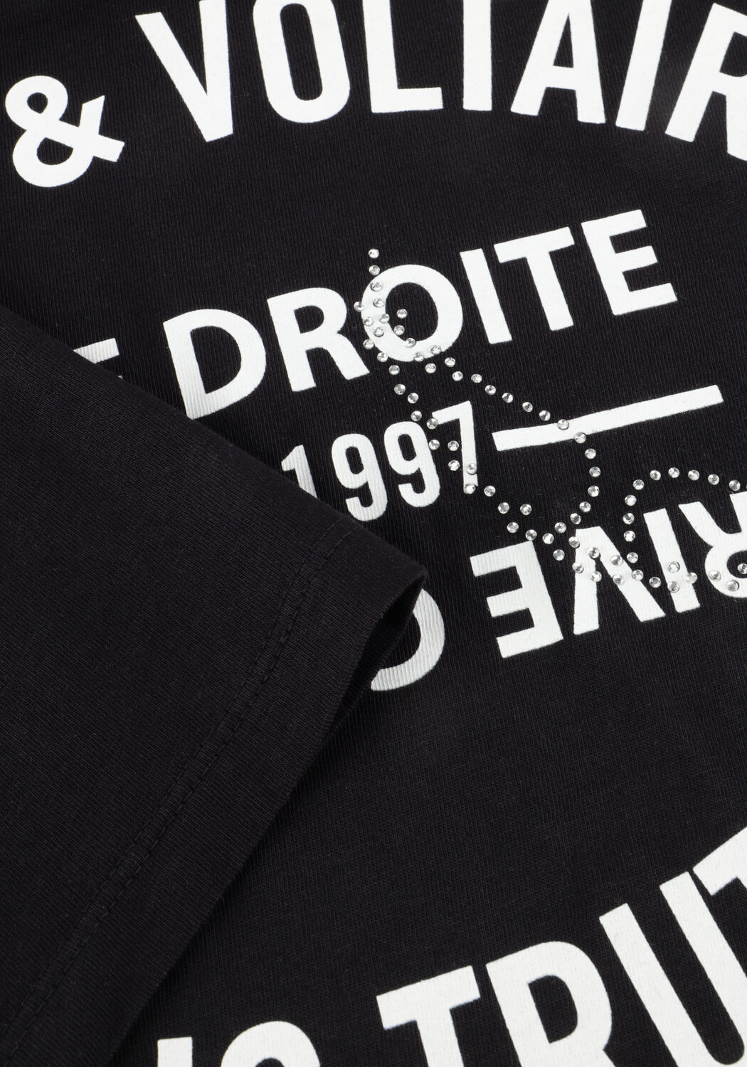 ZADIG & VOLTAIRE T-shirt X60317 en noir - large