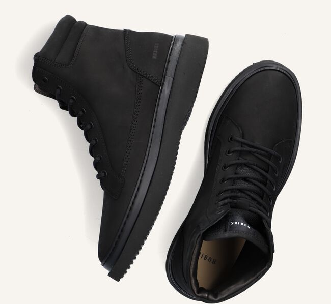 Zwarte NUBIKK Veterboots JONAH DUNE HEREN Zwarte NUBIKK Veterboots JONAH DUNE HEREN - large