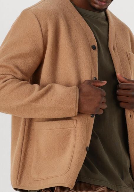 Camel ANERKJENDT  AKSIGURD BOILED WOOL - large