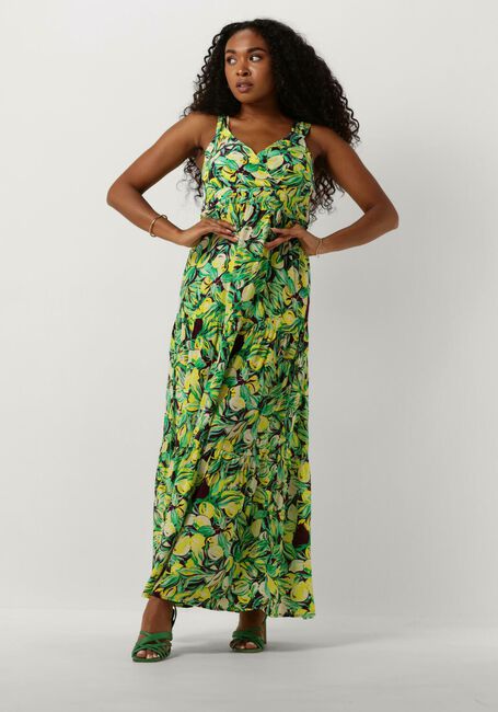 POM AMSTERDAM Robe maxi STRAP LEMON TREE DRESS en jaune - large
