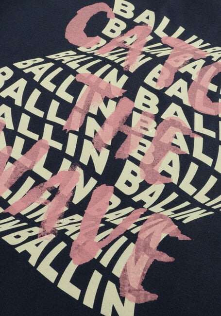 Donkerblauwe BALLIN T-shirt 017126 - large