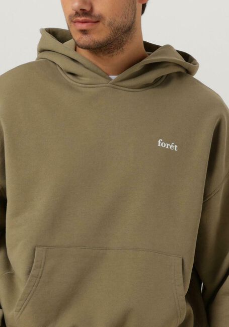 FORÉT Chandail COOPER HOODIE Olive - large