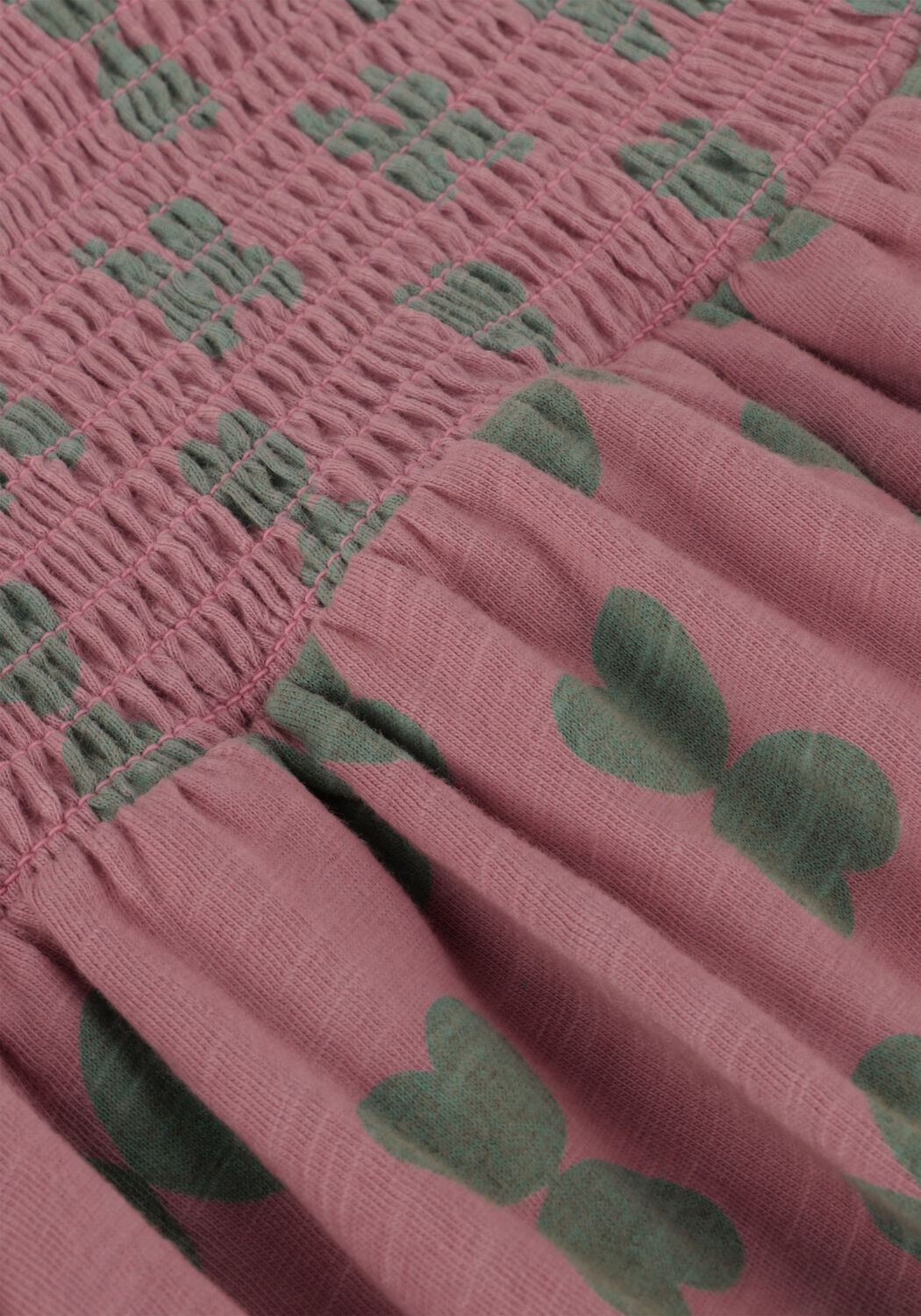 PETIT BLUSH Mini-jupe MINI SMOCK SKIRT HOURGLAS HEARTS en rose - large