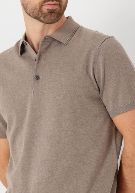 PROFUOMO Polo POLO SHORT SLEEVE en beige - large